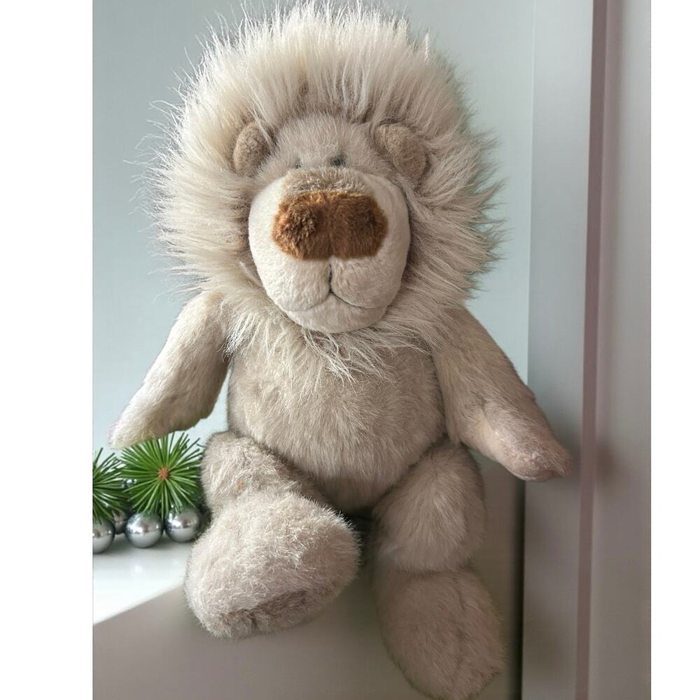 Vintage Gund Lion Plush Stuffed Animal 16"" #2720 Cream Color
Tiger
